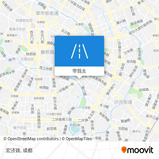 宏济路地图