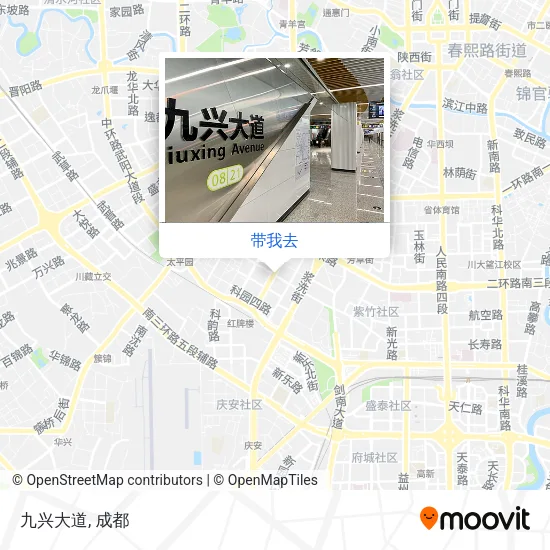 九兴大道地图