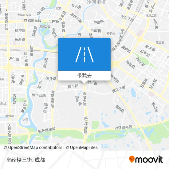 皇经楼三街地图