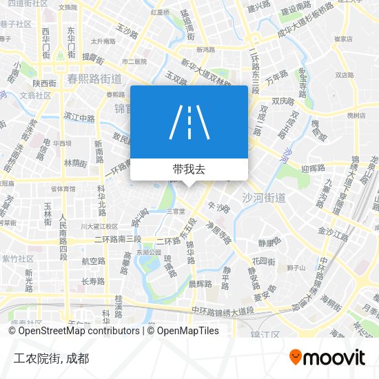 工农院街地图