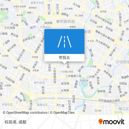 棕苑巷地图