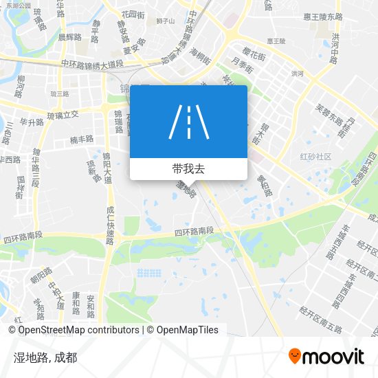 湿地路地图