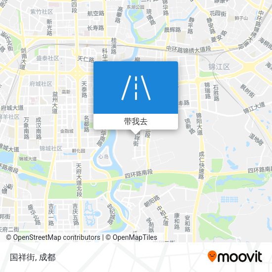 国祥街地图