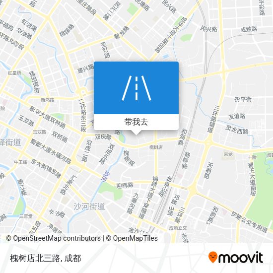 槐树店北三路地图