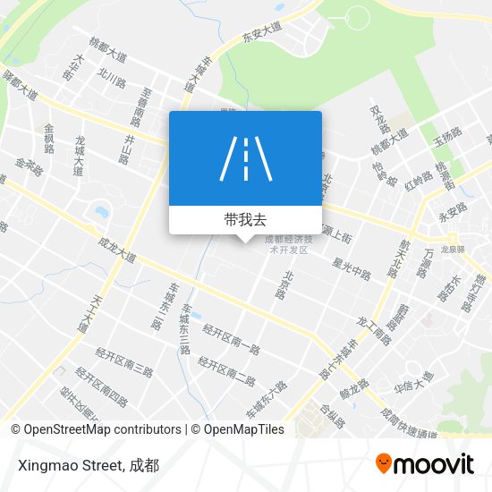 Xingmao Street地图