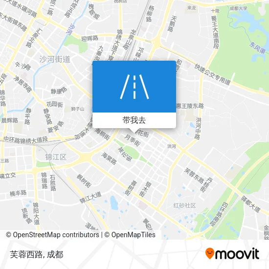 芙蓉西路地图
