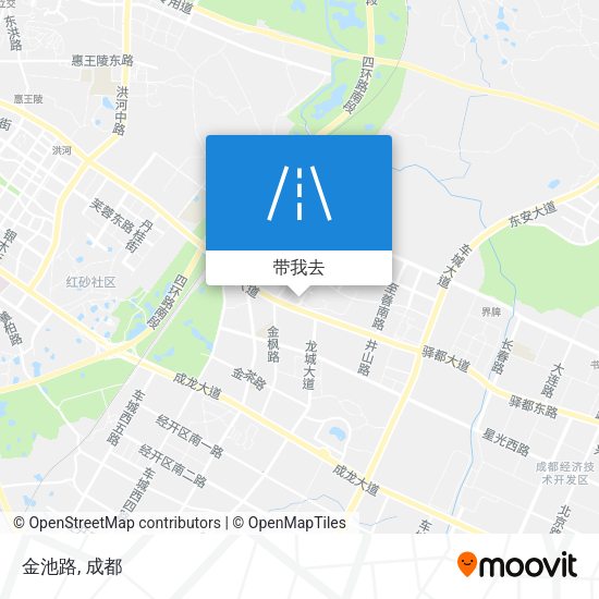 金池路地图