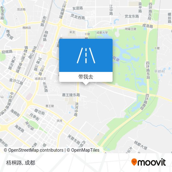 梧桐路地图