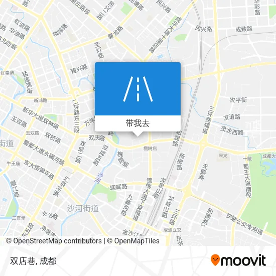 双店巷地图