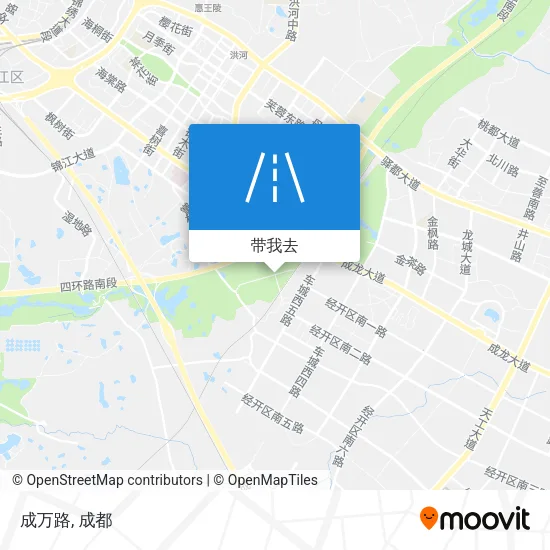 成万路地图