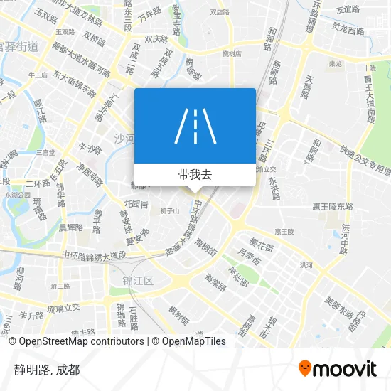静明路地图