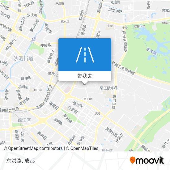 东洪路地图