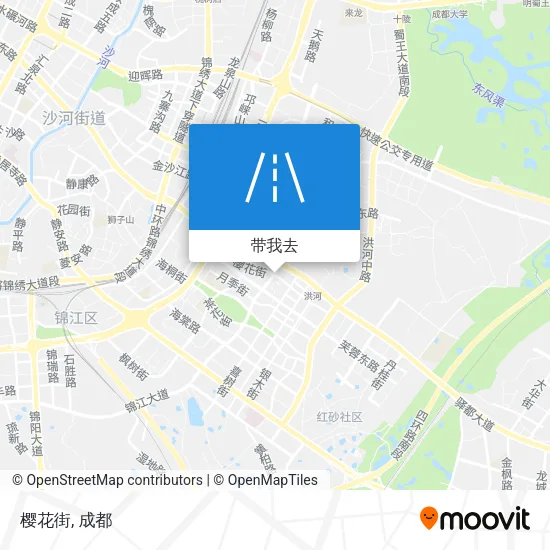 樱花街地图
