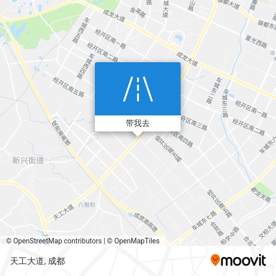 天工大道地图