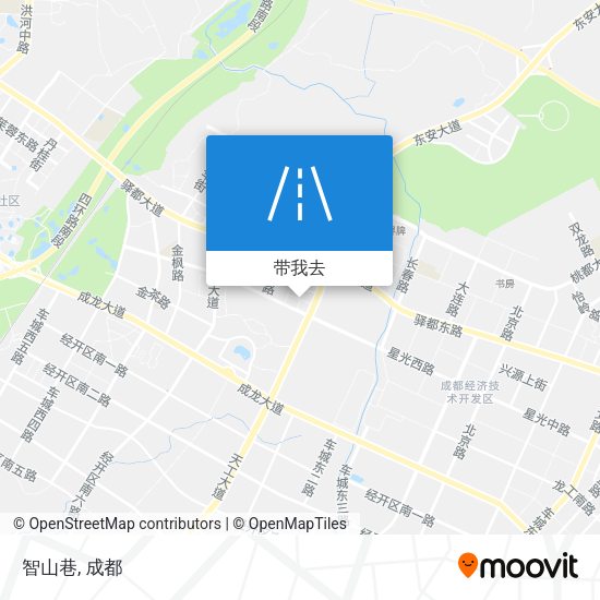 智山巷地图