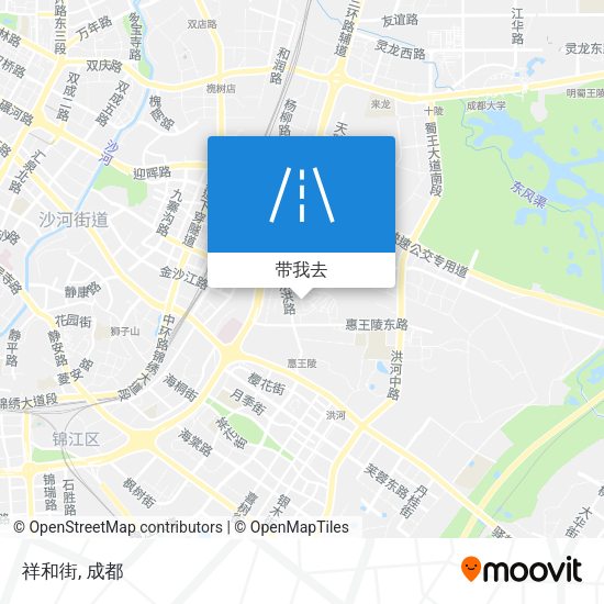 祥和街地图