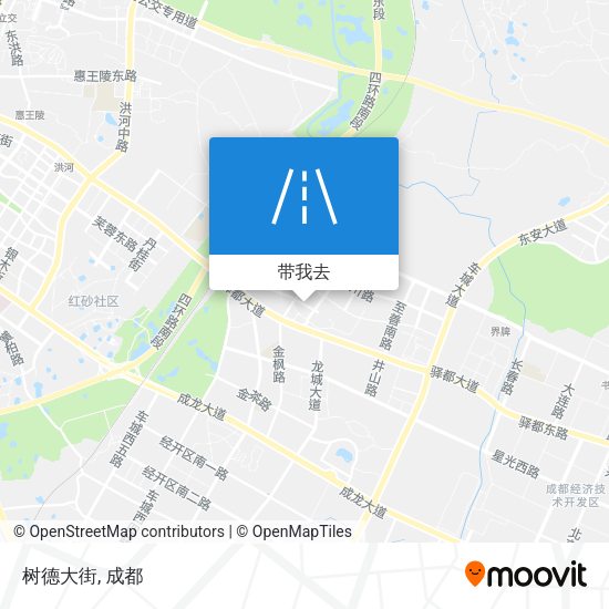 树德大街地图