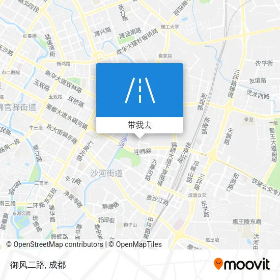 御风二路地图