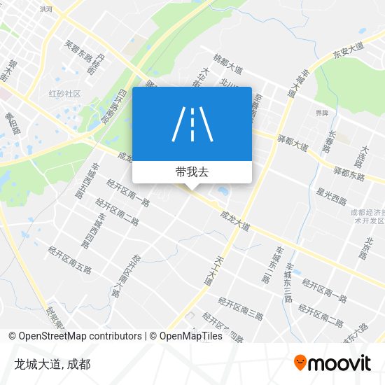 龙城大道地图