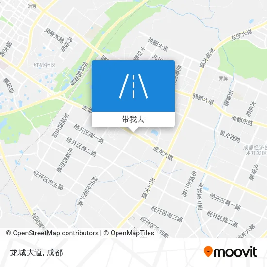 龙城大道地图