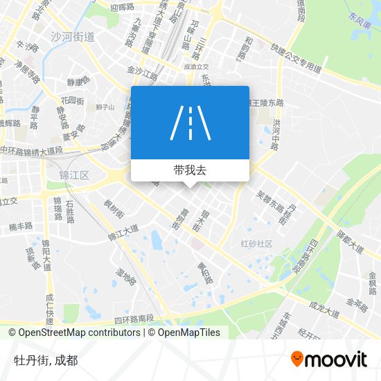 牡丹街地图