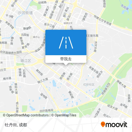 牡丹街地图