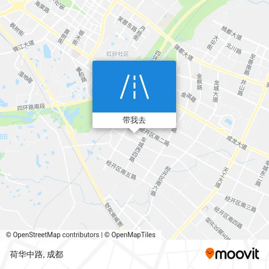 荷华中路地图