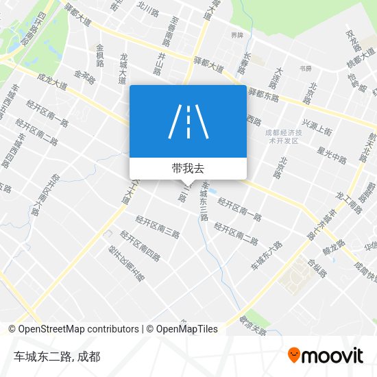 车城东二路地图