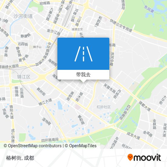 椿树街地图