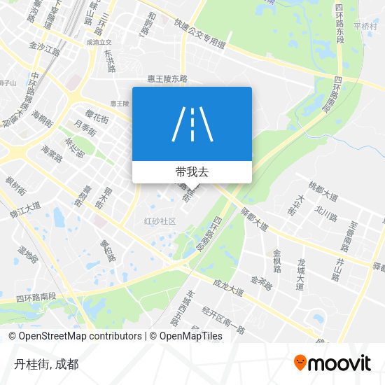 丹桂街地图