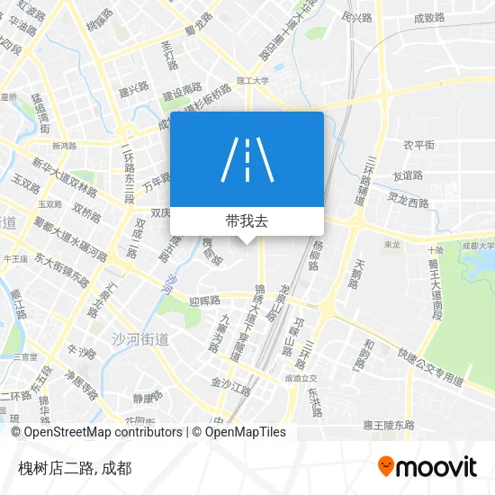 槐树店二路地图