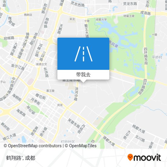 鹤翔路’地图