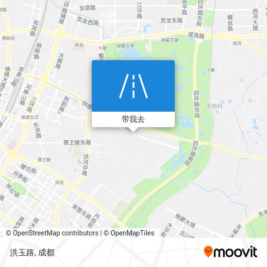 洪玉路地图