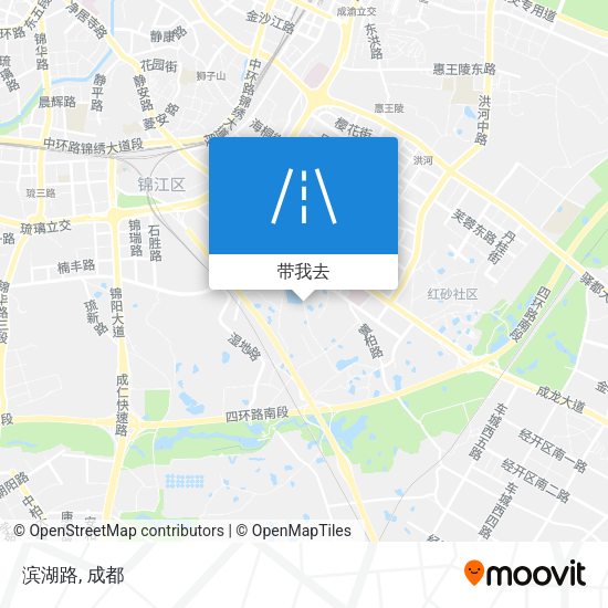 滨湖路地图