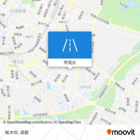 银木街地图