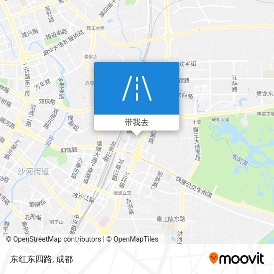 东红东四路地图