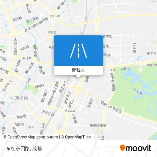 东红东四路地图
