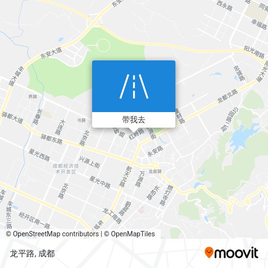龙平路地图