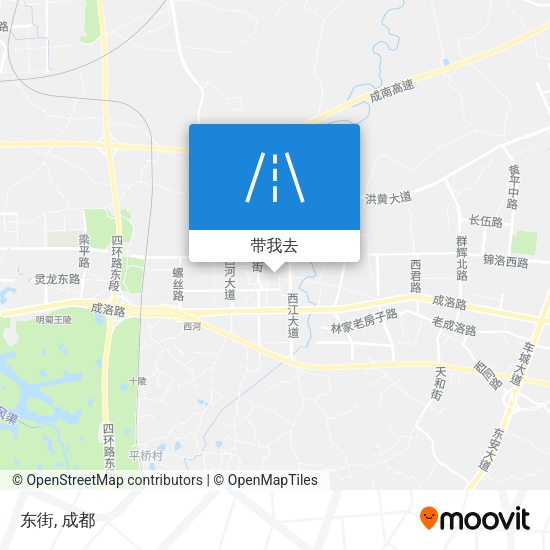 东街地图