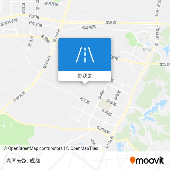 老同安路地图