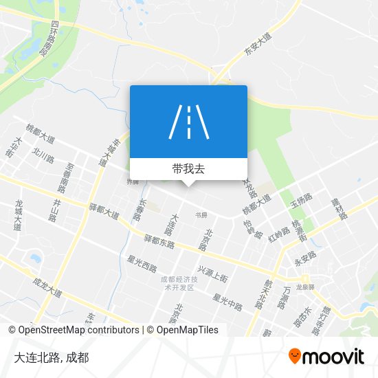 大连北路地图