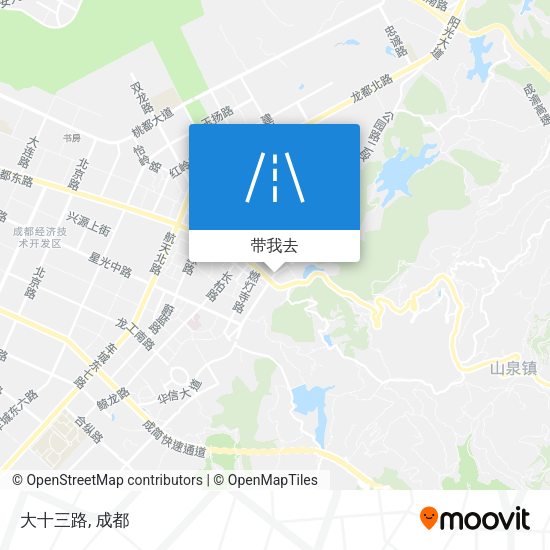大十三路地图
