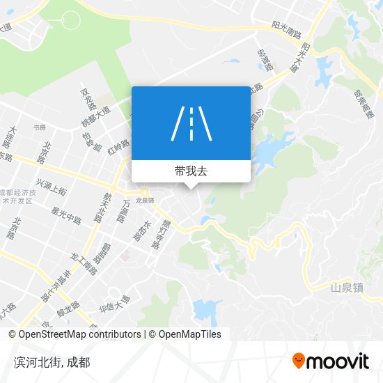滨河北街地图