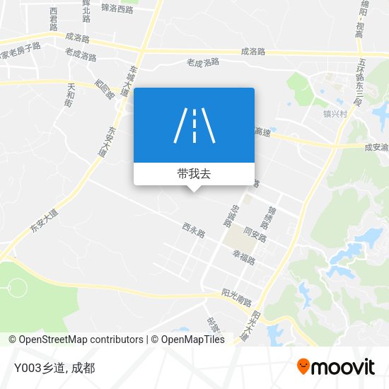 Y003乡道地图