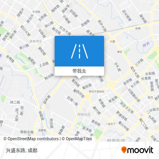 兴盛东路地图