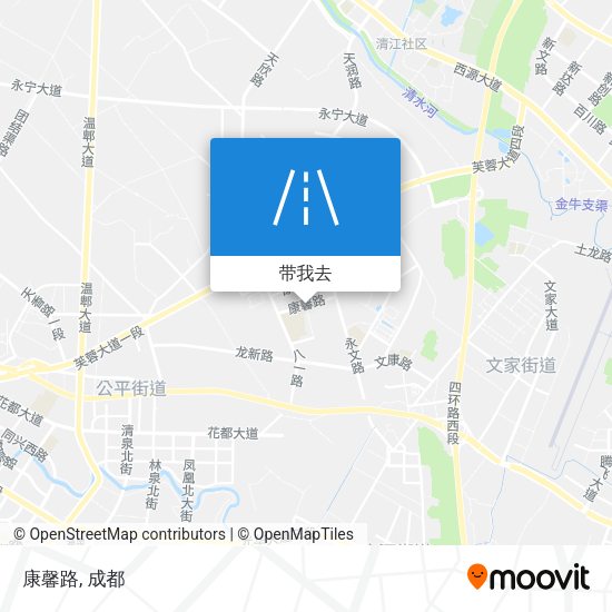 康馨路地图