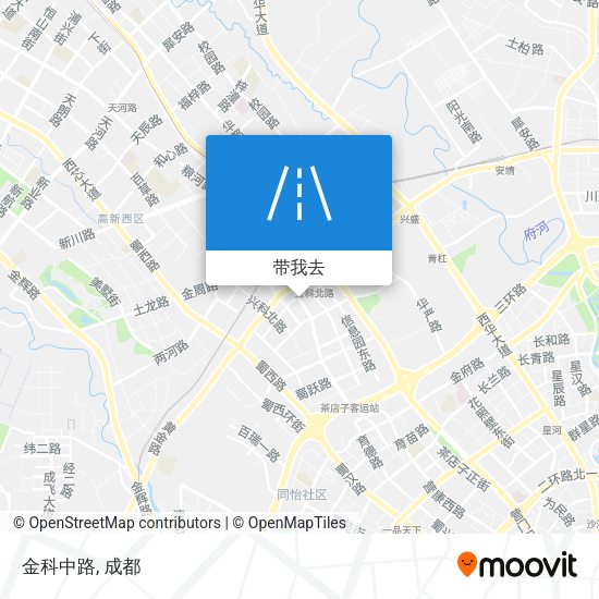 金科中路地图