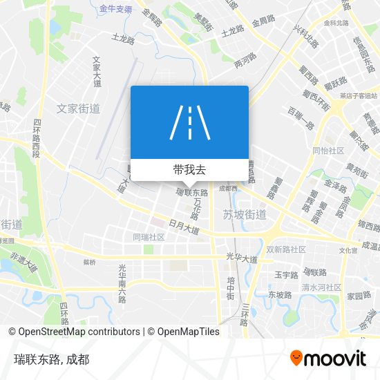 瑞联东路地图