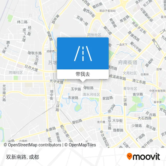 双新南路地图