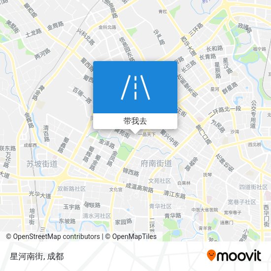 星河南街地图